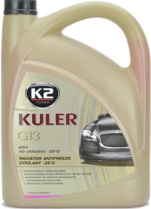 Рідина охолоджуюча Kuler Long Life G13 -35°C рожева 5л K2