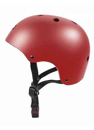 Защитный шлем Helmet T-005 Red M велошлем для катания на ролик...
