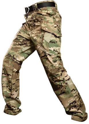 Тактические штаны S.archon X9JRK Camouflage CP S Soft shell му...