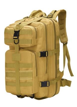 Рюкзак тактический AOKALI Outdoor A10 35L Sand штурмовой армей...