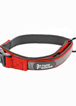 Ошейник для собак TUFF HOUND 1427 Red XS с утяжкой SKU-77