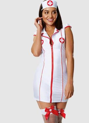 Сексуальний, еротичний костюм медсестри від ann summers (s)