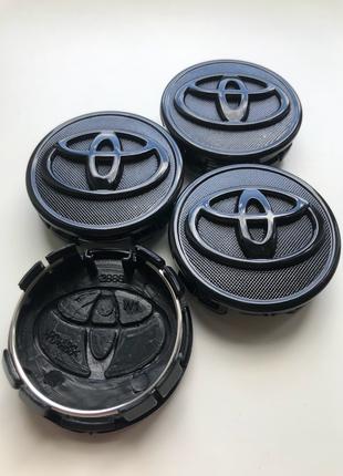 Колпачки заглушки на литые диски Тойота Toyota 57мм 42603-52110