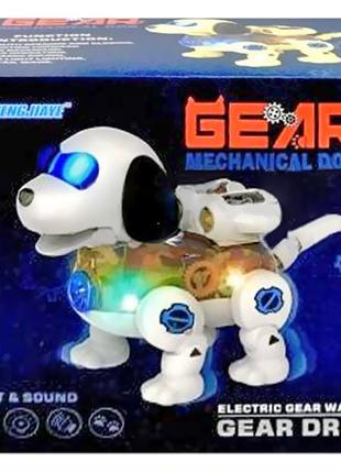 Собака на батарейках, музична, зі світлом, в коробці G-1 р.17,...