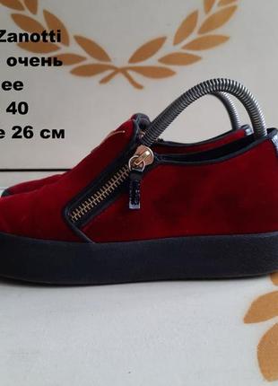 Guiseppe zanotti кроссовки размер 40