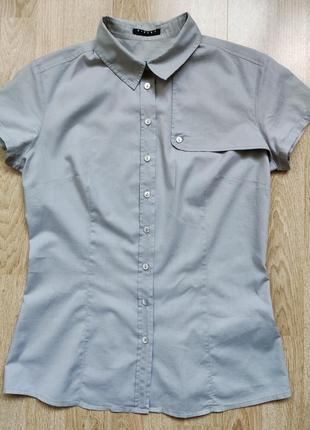 Рубашка sisley (100% хлопок), р.s