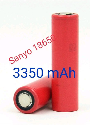 Акумулятор 18650 Sanyo 3350 mAh