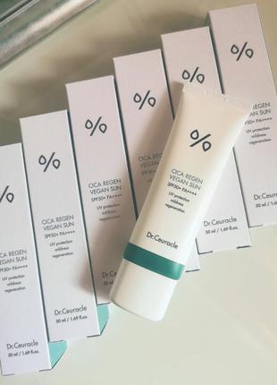 Dr. ceuracle cica regen vegan sun spf50 dr.ceuracle солнцезащи...