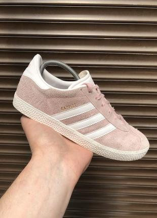 Adidas gazelle j pink 36р 23см кроссовки оригинал