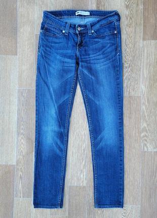 Levi's розмір w29-30 m-l demi curve low rise skinny жіночі джи...