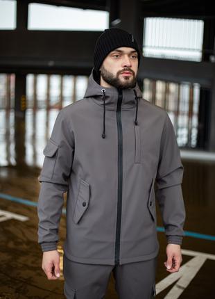 Куртка Softshell "Intruder" сіра