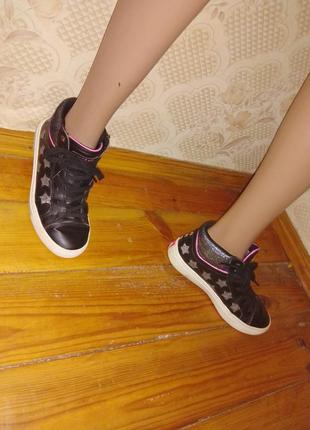 Блестящие кроссовки со звездами 🌟 молодежные подростковые крос...