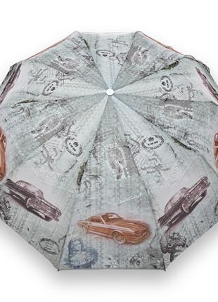 Зонт полуавтомат "ретро" на 10 карбоновых спиц