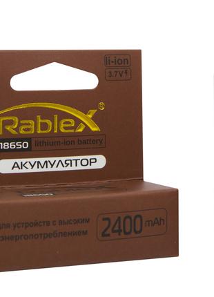 Аккумулятор Rablex 18650-2400mAh, 3.7v, Li-Ion