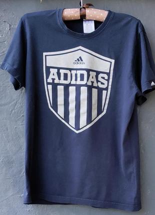Футболка adidas (произведено в турции), р.м, принт лого спереди