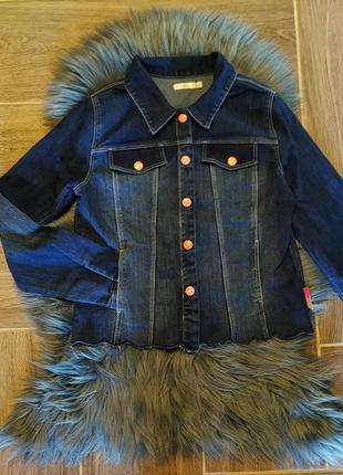 Джинсовая куртка для девочки 9-10 лет