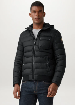 Новый мужской пуховик belstaff streamline puffer down nylon ja...