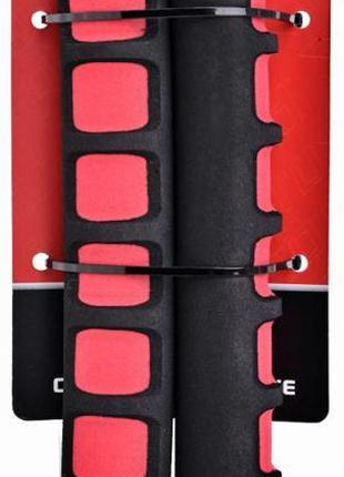 Грипсы ProX GP-01 215mm черный с красным, пенка (C-C-0244)