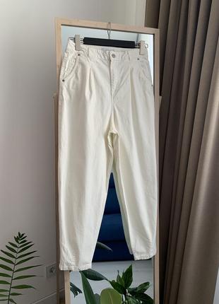 Женские молочные джинсы летние reserved размер 38 м