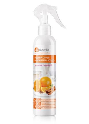 Водный спрей-освежитель воздуха «апельсин с корицей» faberlic