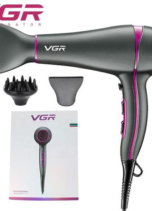 VGR Professional Hair Dryer V-402 - Фен для волос с диффузором...