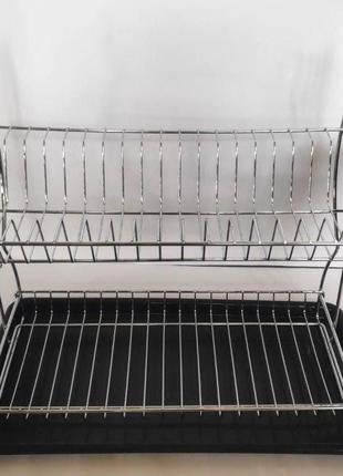 Сушка для посуды Dish Rack WL 2606 C Silver