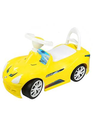 Машина-толокар Спорт Кар 160 (1) цвет желтый (лимонна) "ORION"