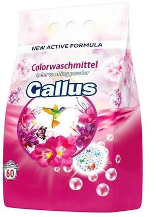 Пральний пор КОНЦЕНТРАТ Gallus 3,9кг Color ТМ Gallus