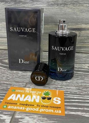 Мужской парфюм dior sauvage parfum 100мл / диор саваж парфюм /...