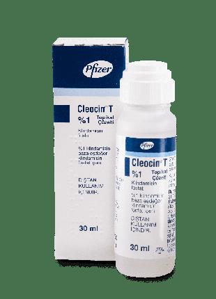 Cleocin T Pfizer Клеоцин Т розчин від вугрової висипки;