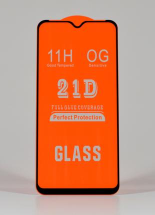 Защитное стекло для Samsung M20 клей по всей поверхности 21D