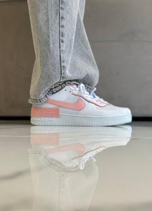 Nike air force 1 shadow pink white