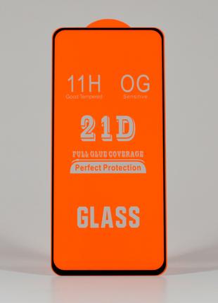 Защитное стекло на Samsung A11 клей по всей поверхности 21D