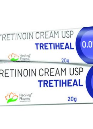 Третиноїн крем Тритихел 0.05% (Tretinoin Cream USP Tretiheal),...