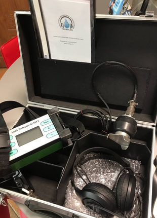 Детектор утечек воды, геофон, акустический течеискатель А10т3