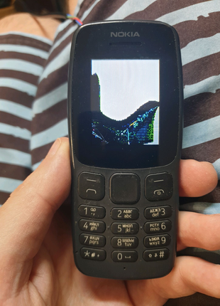 Nokia 106 dual TA-1114 на запчасти телефон донор битый экран