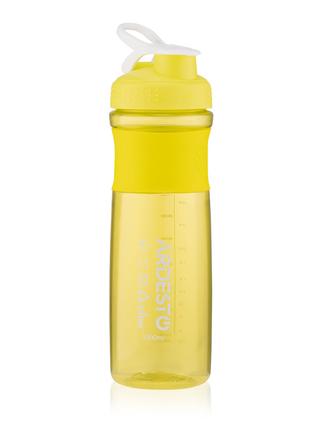Бутылка д/воды пластик Ardesto Smart bottle 1000мл желтая
