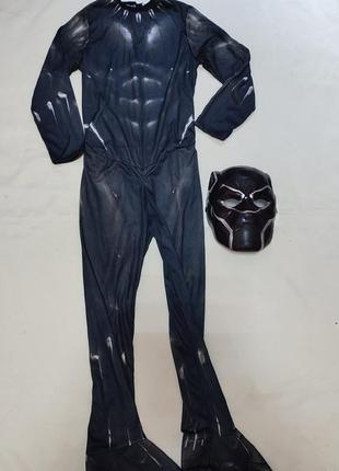 Чорна пантера карнавальний костюм з маскою