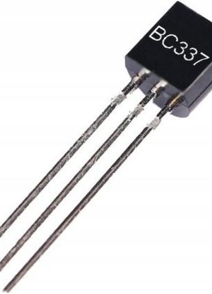 Транзистор BC337-40, NPN, 45V, 0.8A, корпус TO-92 за 10 штук