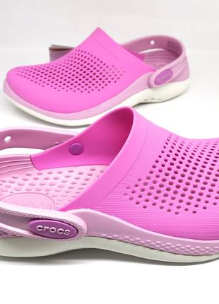 Детские Сабо Крокс Crocs Kids LiteRide 360 Clog Taffy