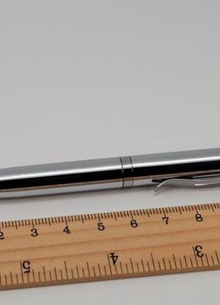 Ручка металлическая мини (цвет - серебро) арт. 03719