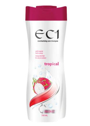 Шампунь для волосся "Тропічні фрукти" EC1, 700 мл