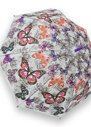 Зонтик трость с бабочками от фирмы "Swifts"