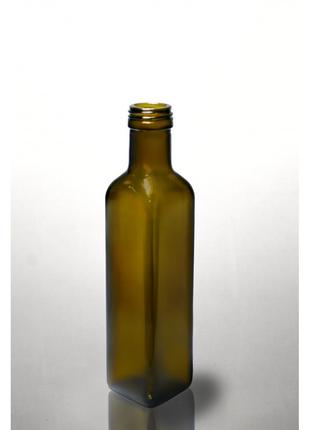 200 шт бутылка стекло оливковая 250 мл упаковка без крышки