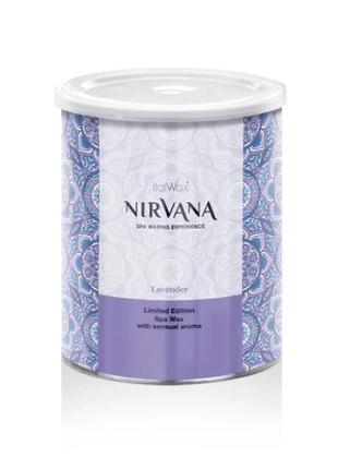 Теплий віск в банці для депіляції ItalWax NIRVANA, Лаванда, 80...