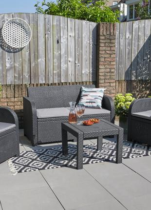 Комплект садовой мебели Allibert Georgia Lounge Set