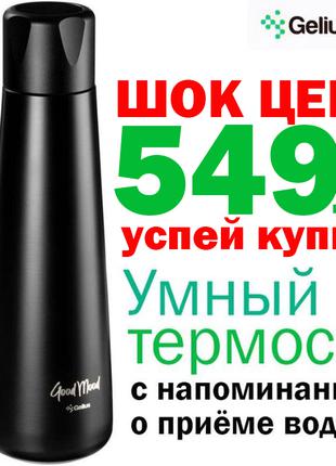 Смарт термос - бутылка с дисплеем Gelius Smart Bottle GP-SB001