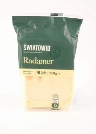 Сир напівтвердий радамер Swiatowid Radamer 250 г Польща