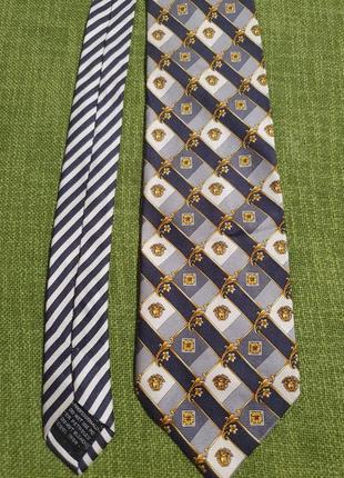 Шёлковый галстук gianni versace