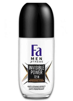 Дезодорант-антиперспірант (ролик) Men Xtreme Invisible Power 5...